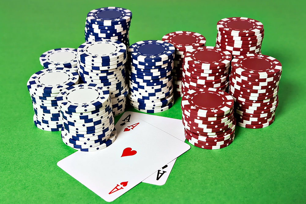 Fichas de poker Novibet