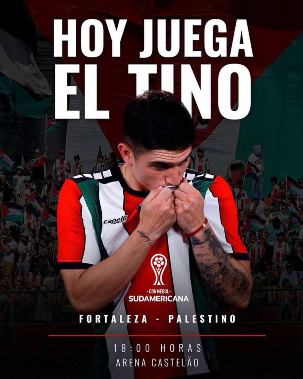 Palestino debuta en Sudamericana