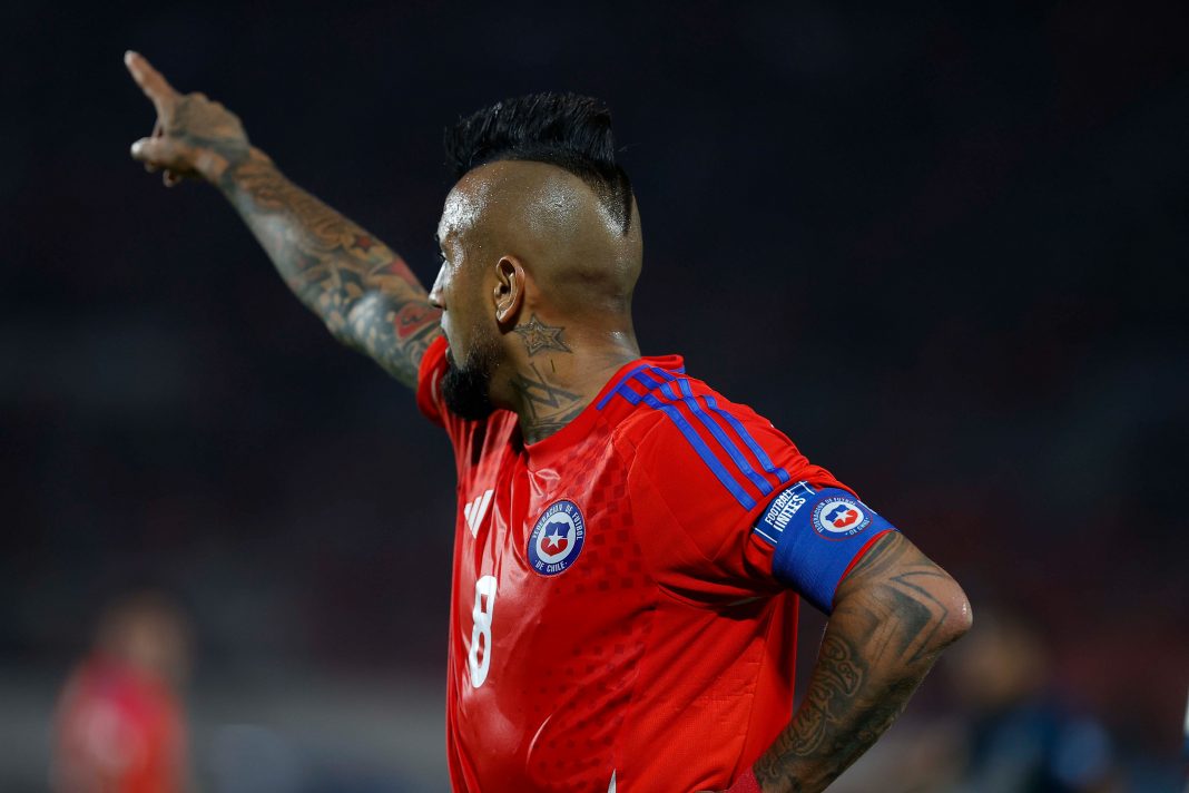 Vidal en La Roja