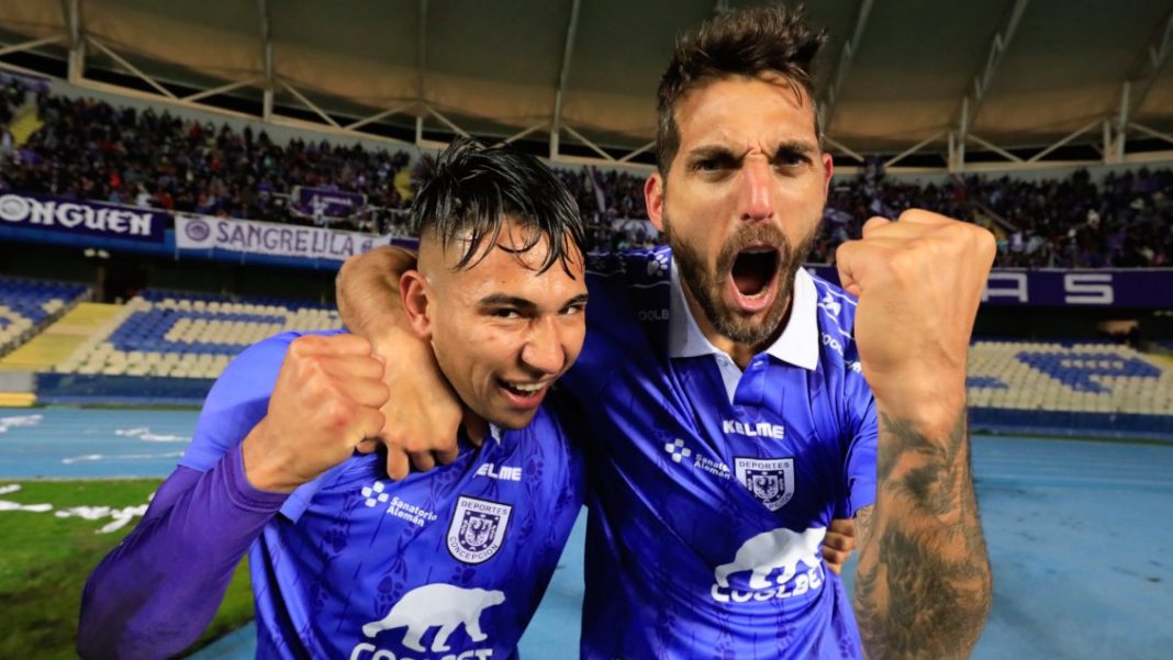 Jugadores de San Luis celebrando
