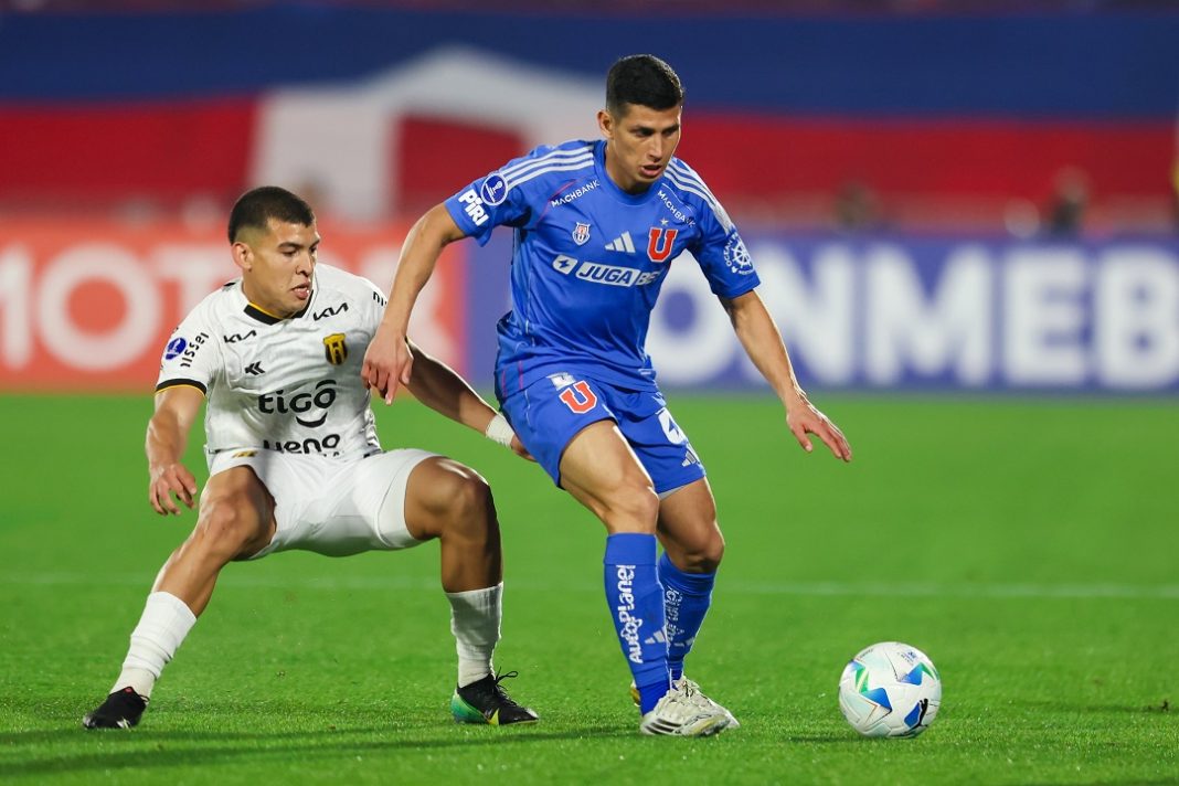 Guaraní vs Universidad de Chile en la ida.
