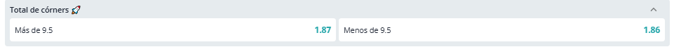 Imagen de las apuestas a tiros de esquina en Novibet