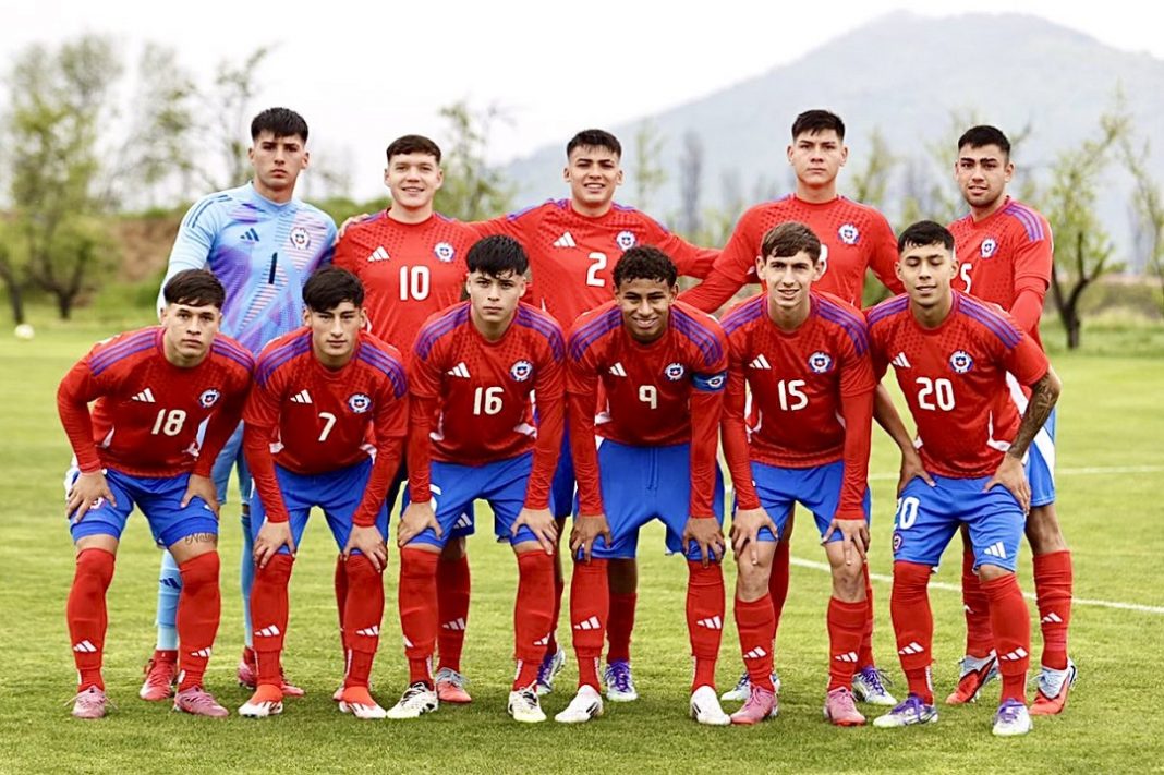 Alineacion de Chile Sub-20.