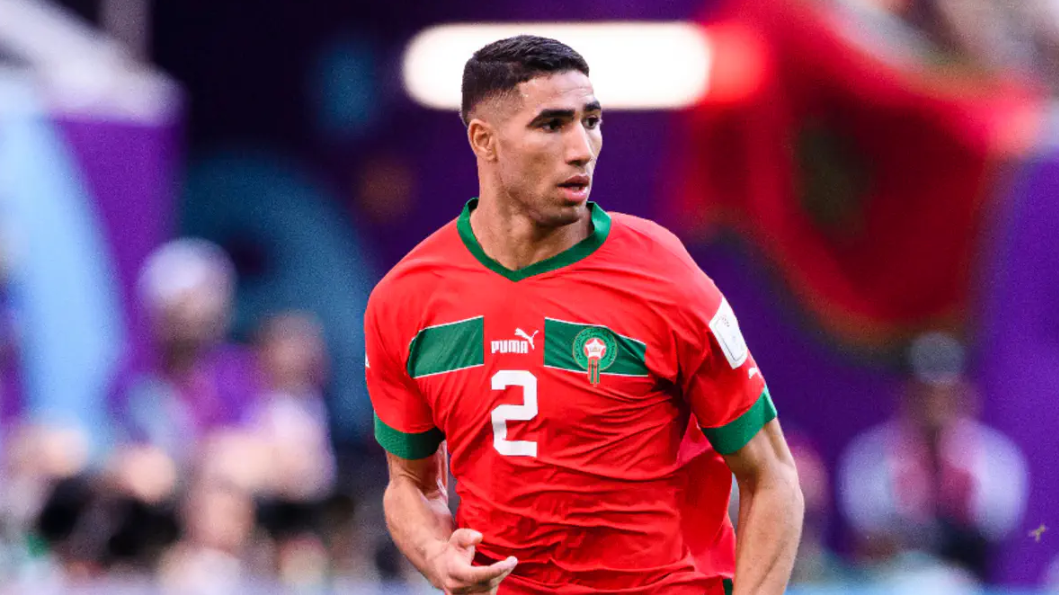 Hakimi, la estrella del local Marruecos en la Copa Africana de Naciones