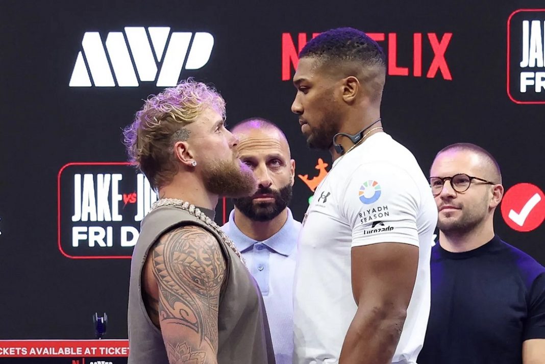 Jake Paul vs Anthony Joshua