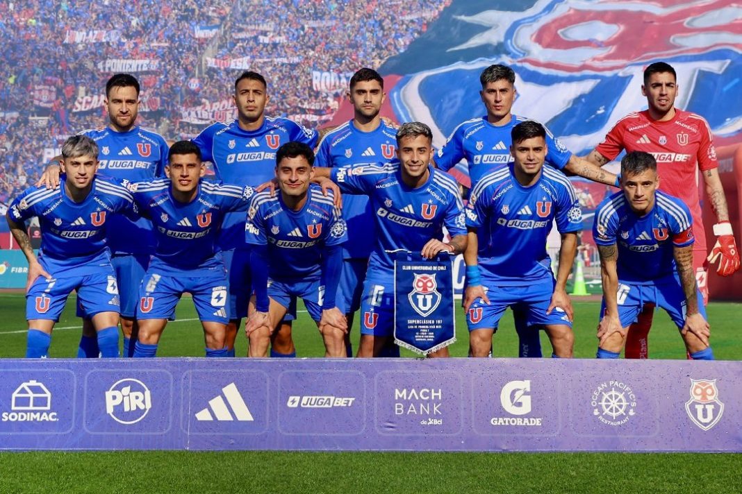 Alineación de la U. de Chile.