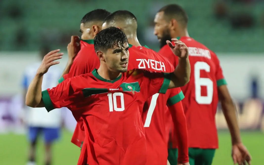 Brahim Diaz pela Seleção de Marrocos
