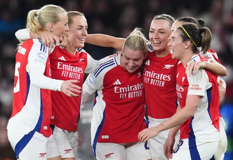 Arsenal, el actual campeón de la Chmapions femenina