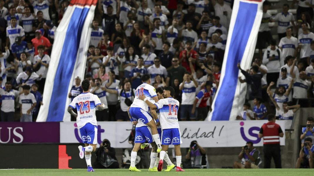 Jugadores de la U Católica.
