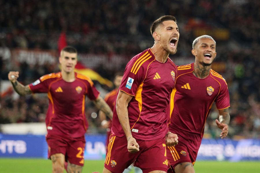 Jugadores de La Loba (Roma) celebrando
