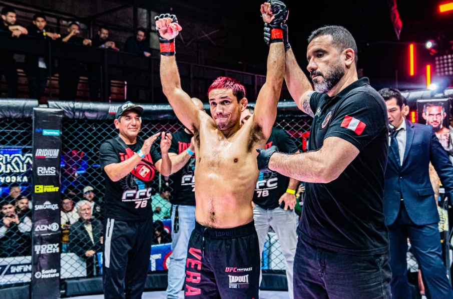El peruano Rodrigo Vera en mma