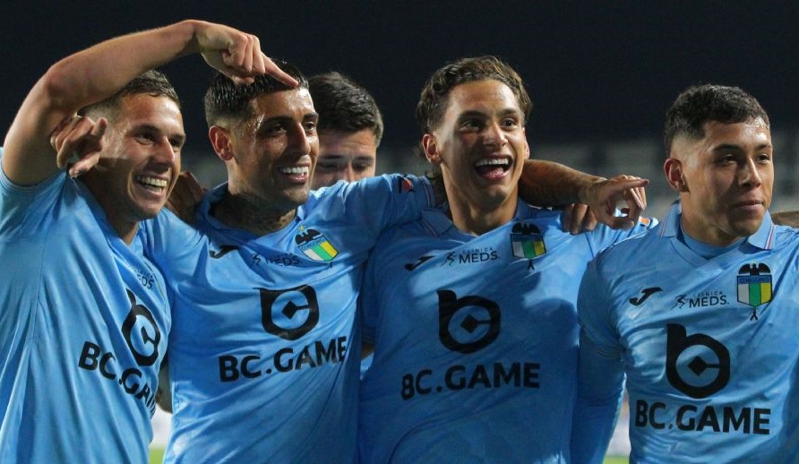 O'Higgins celebra un gol