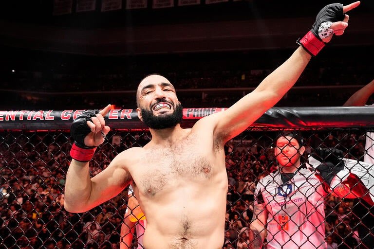 Belal Muhammad en el octagono.