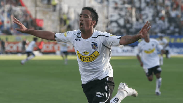Lucas Barrios en Chile