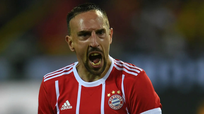 Franck Ribéry con el Bayern