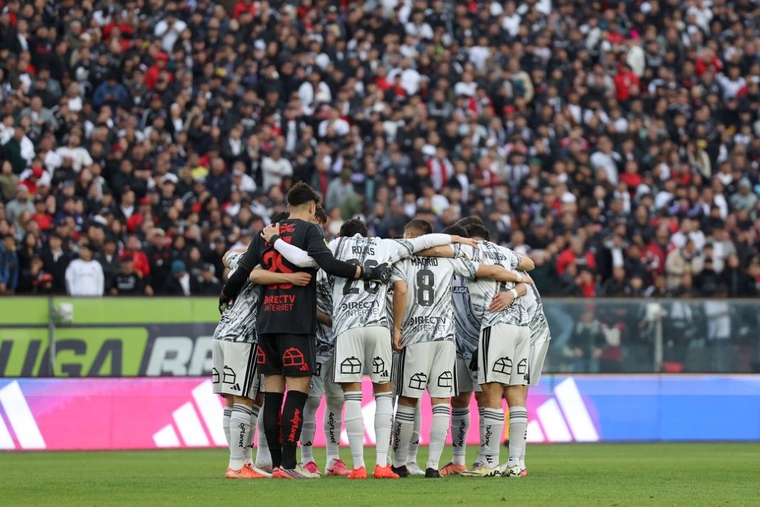 Jugadores de Colo Colo en la jornada 19.